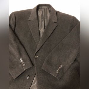Men’s Mid-Length Calvin Klein Button Up Pea Coat
